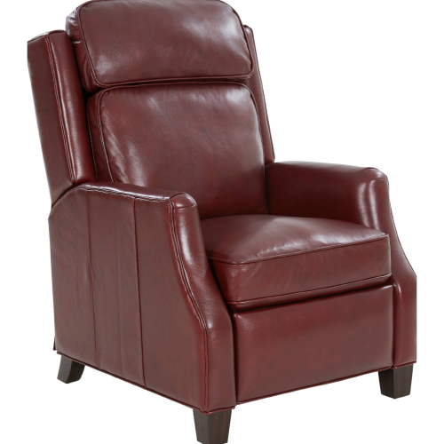 Nixon Manual Recliner in Marisol Cabernet Top Grain Leather